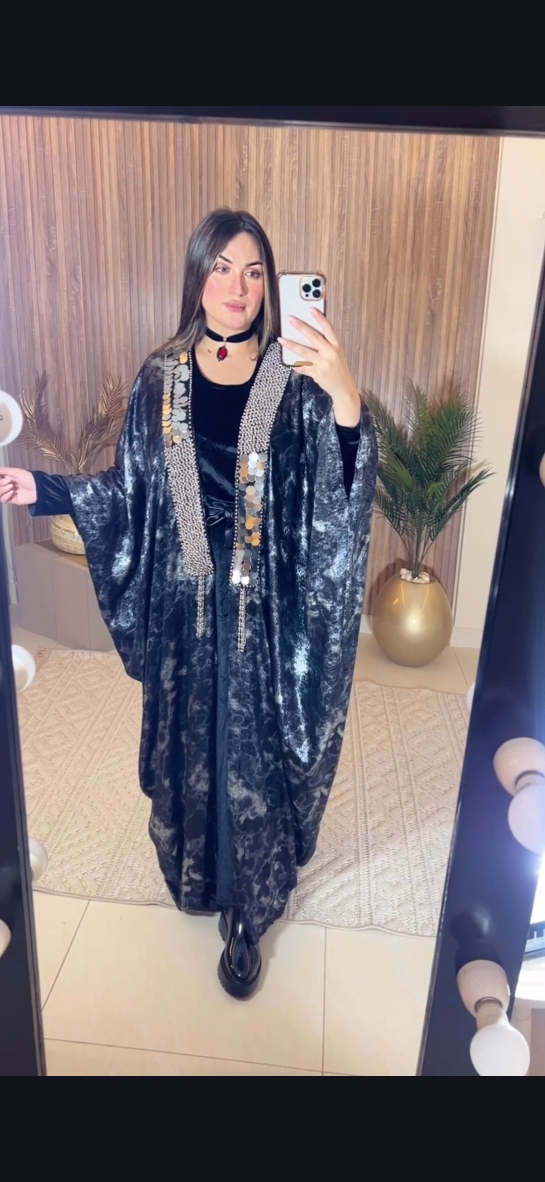 Satin Kaftan