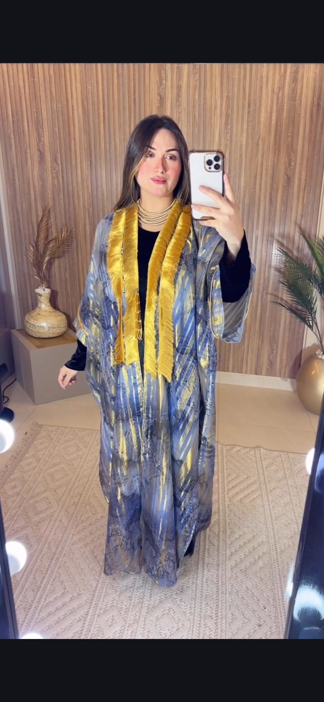 Satin Kaftan