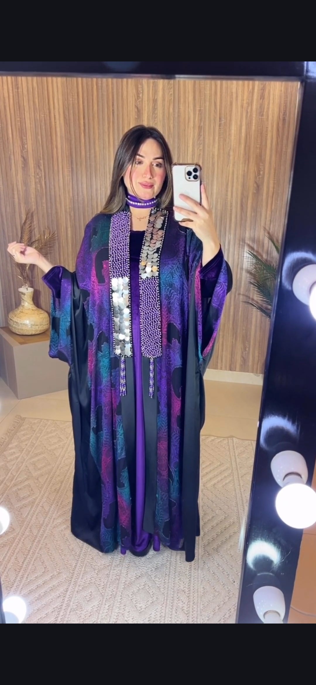 Satin Kaftan