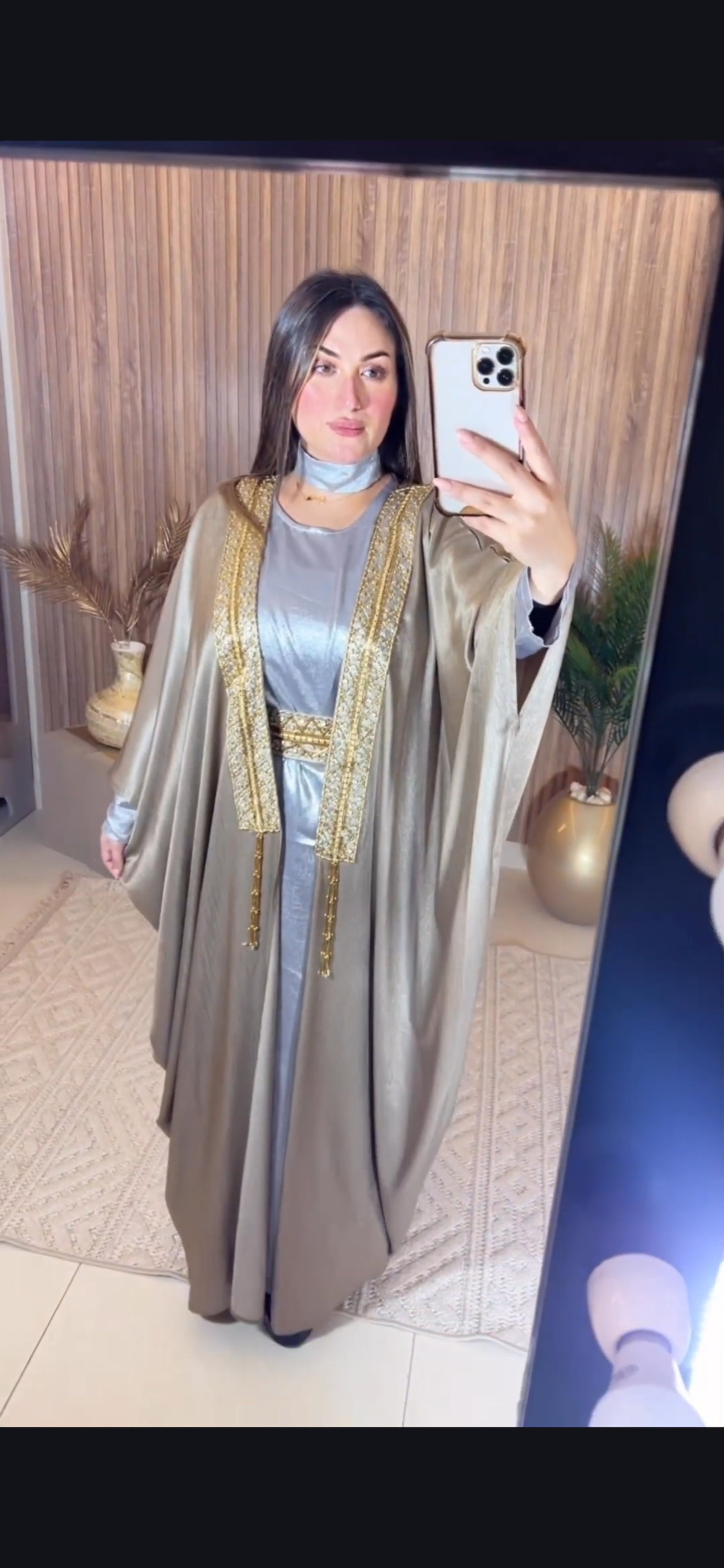 Fine Indian Silk Kaftan