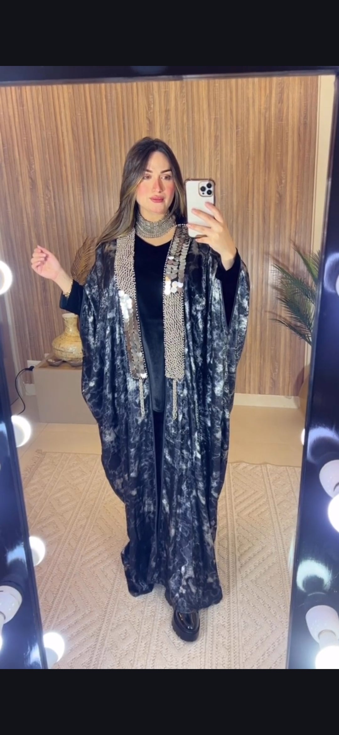 Fine Indian Silk Kaftan