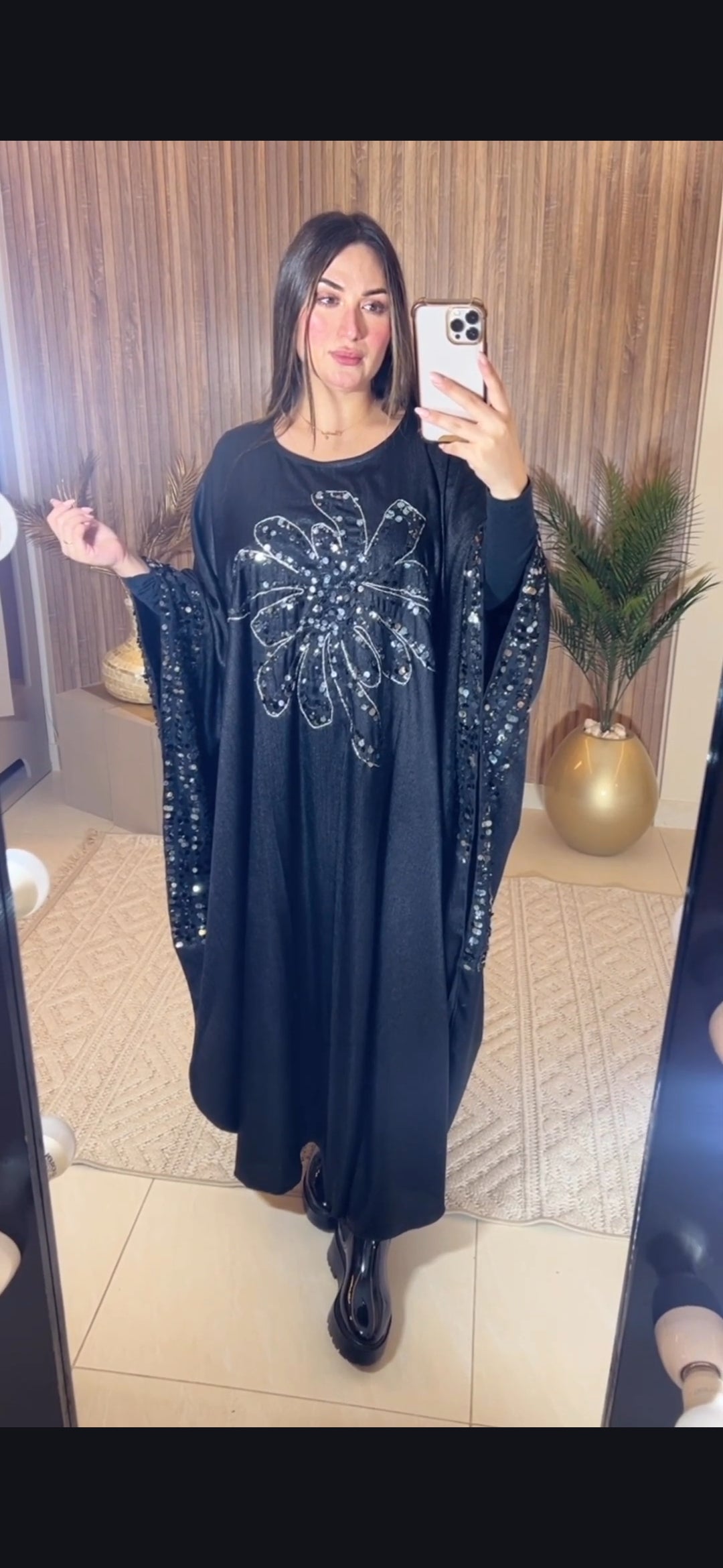 Fine Indian Silk Kaftan