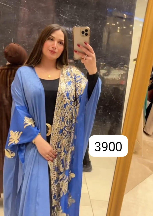 Blue & Gold Blouse